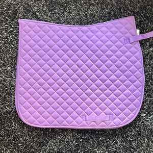 Quilted Purple Saddle Pad
